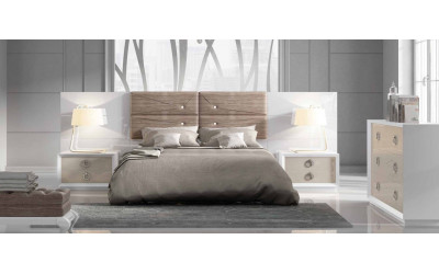 Dormitorio de matrimonio moderno Franco Furniture 75