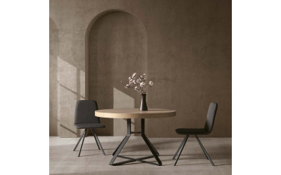 Mesa redonda comedor moderna modelo Hiedra de Pemi