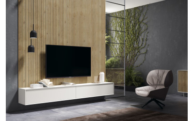 Mueble TV comedor moderno Ilusion Day 02 de Bocubi Mobiliario en Valencia