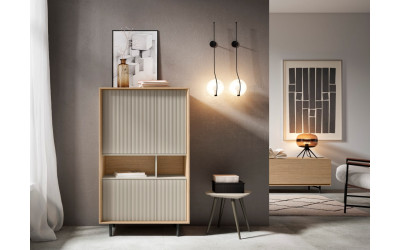 Mueble aparador alto de comedor moderno Ideas 701 de A.Brito en Valencia