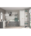 Dormitorio juvenil con compacto F-018