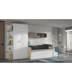 Dormitorio juvenil con compacto F-026