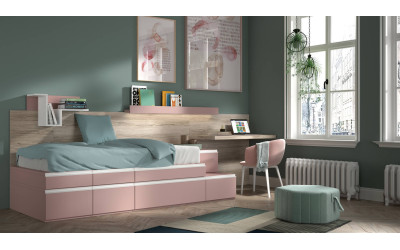 Dormitorio juvenil modular de Glicerio  Chaves Formas Evolution F-152
