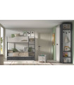 Dormitorio con litera F-204