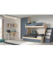 Dormitorio con litera F-210