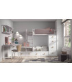 Dormitorio con camas tren F-211