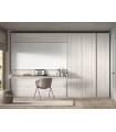 Dormitorio con camas abatibles F-251