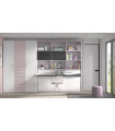 Dormitorio con camas abatibles F-253
