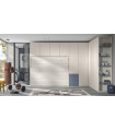 Dormitorio con camas abatibles F-259