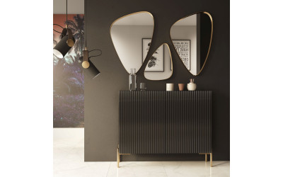 Mueble zapatero de diseño moderno de Franco Furniture referencia Z26 de Muebles Miguel en Valencia