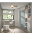 Dormitorio con camas abatibles F-262