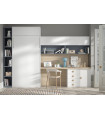 Dormitorio con camas abatibles F-264