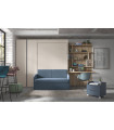 Dormitorio con camas abatibles F-267