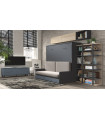 Dormitorio con camas abatibles F-268