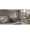 Dormitorio con camas abatibles F-269