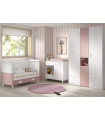 Dormitorio con cunas y cunas convertibles F-315