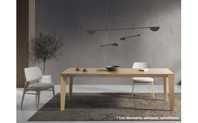 mesa comedor moderna modelo Geo de Indesan