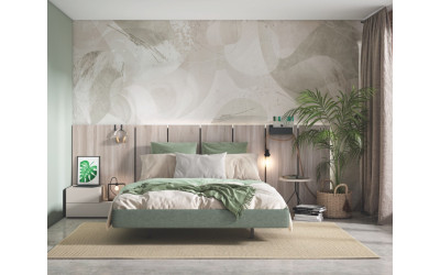 Dormitorio juvenil con cama de 150cm moderno Reloveution de mueble Ros en Valencia 01