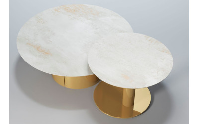 Mesa de centro modelo Baena colección Moon Set de Franco Furniture en Valencia