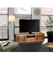 Mueble para TV rústico industrial modelo 6295