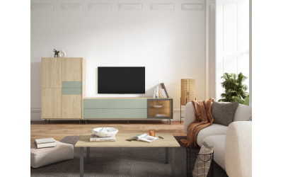 Comedor moderno de la marca Torga catálogo Nativ Home composición Nat 24 en Valencia