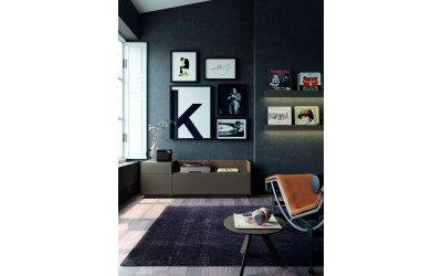 Mueble TV comedor moderno de la marca Lagrama catálogo Addliving composición 06 en Valencia