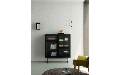 Mueble aparador vitrina comedor moderno de la marca Lagrama catálogo Addliving composición 32 en Valencia